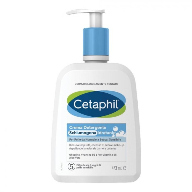 Galderma Italia Cetaphil Crema Detergente Schiumogena Idratante 473 Ml