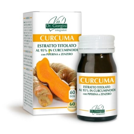 Vis Giorgini Ser-vis Curcuma Estratto Titolato 95% Curcuminoidi 60 Pastiglie