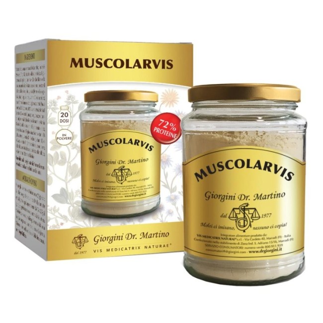 Dr. Giorgini Ser-vis Muscolarvis Polvere 500 G