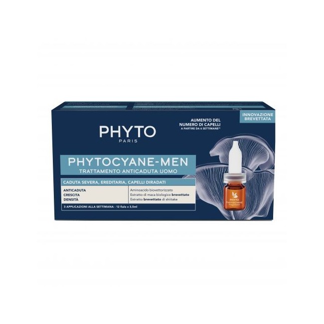 Phytocyane Fiale Uomo Caduta Severa 12 Fiale 3,5 Ml