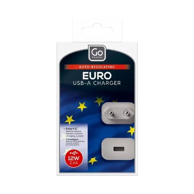 Go Travel Euro USB charger 