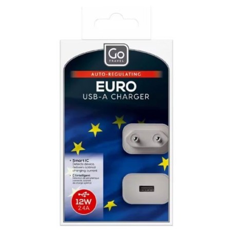 Go Travel Euro USB charger 