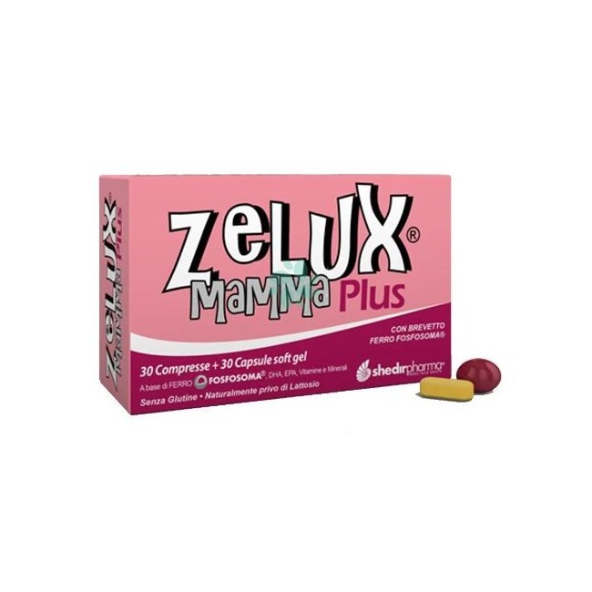 Shedir Pharma Unipersonale Zelux Mamma Plus 30 Compresse + 30 Capsule Soft Gel