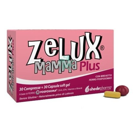 Shedir Pharma Unipersonale Zelux Mamma Plus 30 Compresse + 30 Capsule Soft Gel