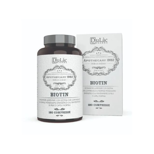 Dulac Farmaceutici 1982 Apothecary Biotin 180 Compresse