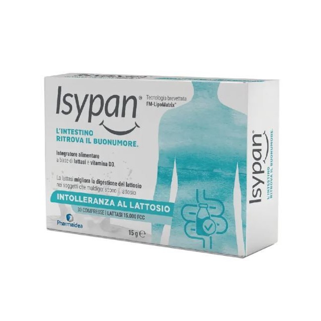 Pharmaidea Isypan Intolleranza Lattosio 30 Compresse