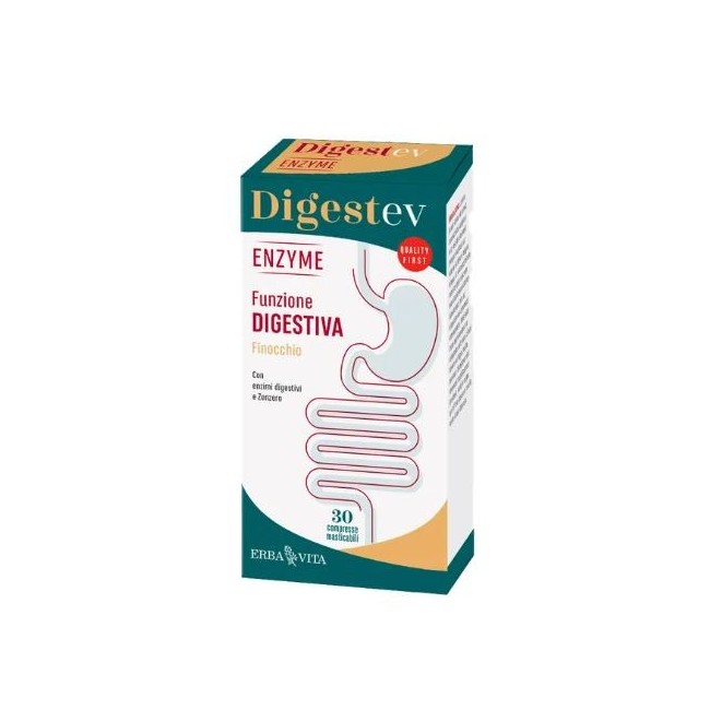 Digest ev enzyme 30 compresse