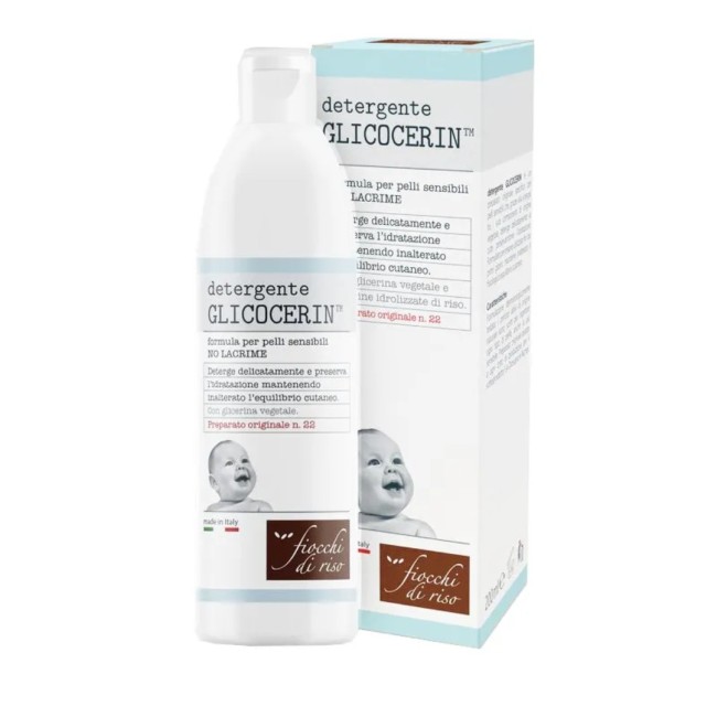 Fiocchi di riso detergente glicocerin per bambini 200ml