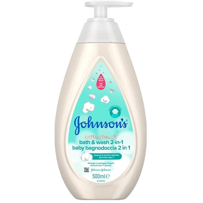 Johnson Baby Cotton Touch Bagnetto da 300 ml