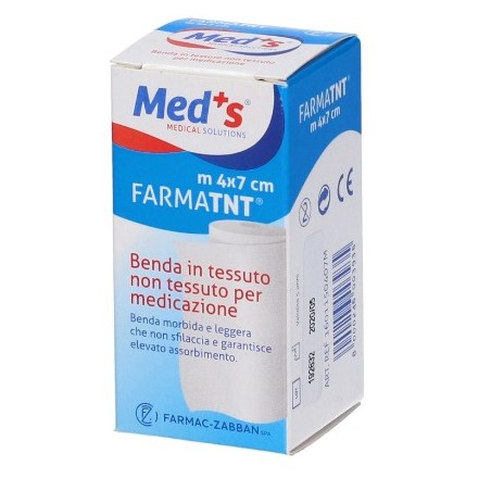 Farmac-zabban Benda Meds Farmatnt In Tessuto Non Tessuto 400x7cm