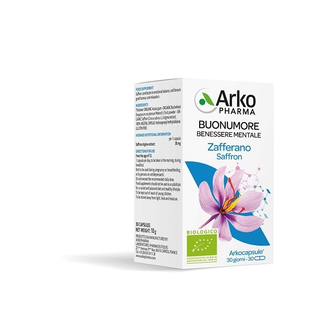 Arkopharma Arko Capsule Zafferano Bio 