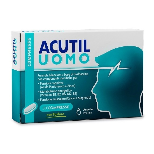 Acutil Uomo 30 Compresse