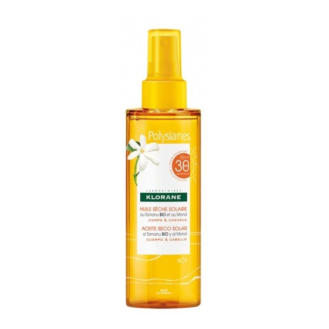 Klorane Olio Secco Solare Spf 30 Corpo capelli 