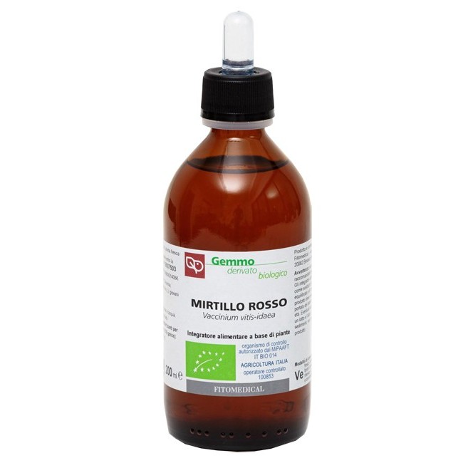 Fitomedical Mirtillo Rosso Macerato Glicerico 