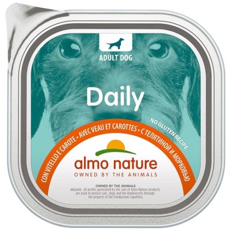 Almo Nature Daily Menu Dogs Con Vitello E Carote