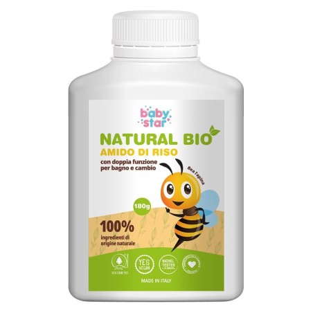 Babystar Amido Di Riso Natural Bio 180 G