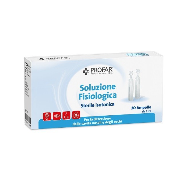 Profar Soluzione Fisiologica 5ml 20 Pezzi