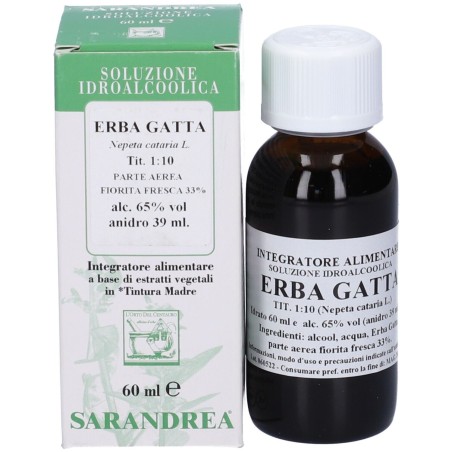 Sarandrea Marco &c. Erba Gatta 60ml Tintura Madre