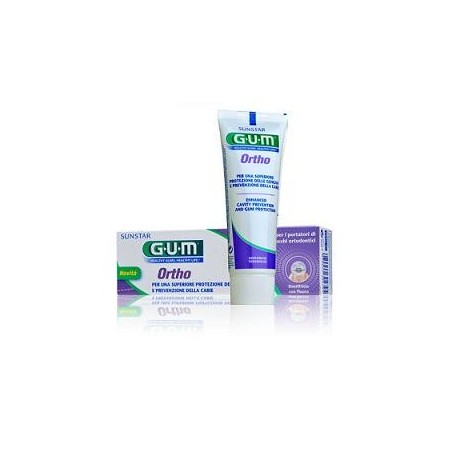 Gum Ortho Gel Dentifricio 75ml