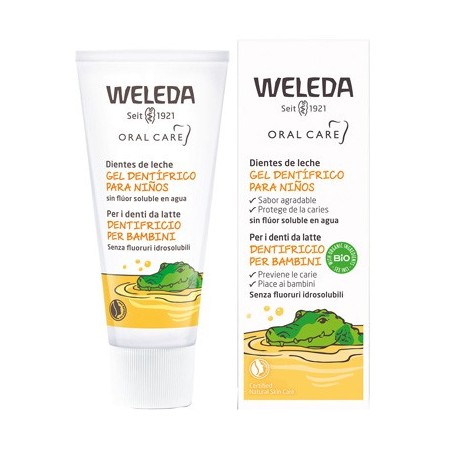 Weleda Italia Dentifricio bambini per i denti di latte 50 ml