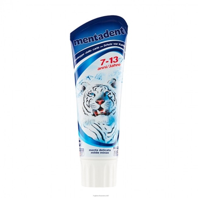 Mentadent dentifricio per bambini 7-13 75 ml