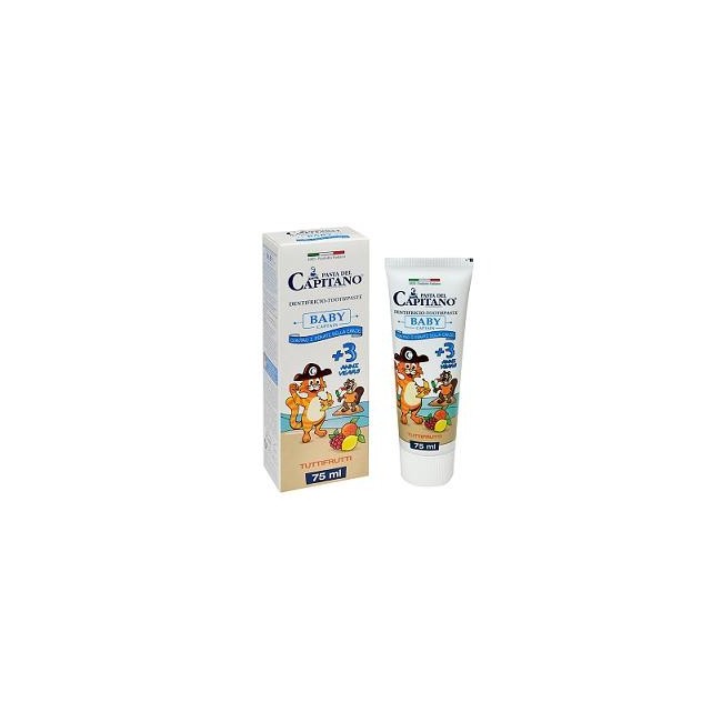 Pasta Capitano Dentifrico Baby Tuttifrutti 75 Ml