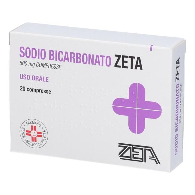 Zeta Farmaceutici Sodio Bicarbonato 700 Mg 30 Compresse