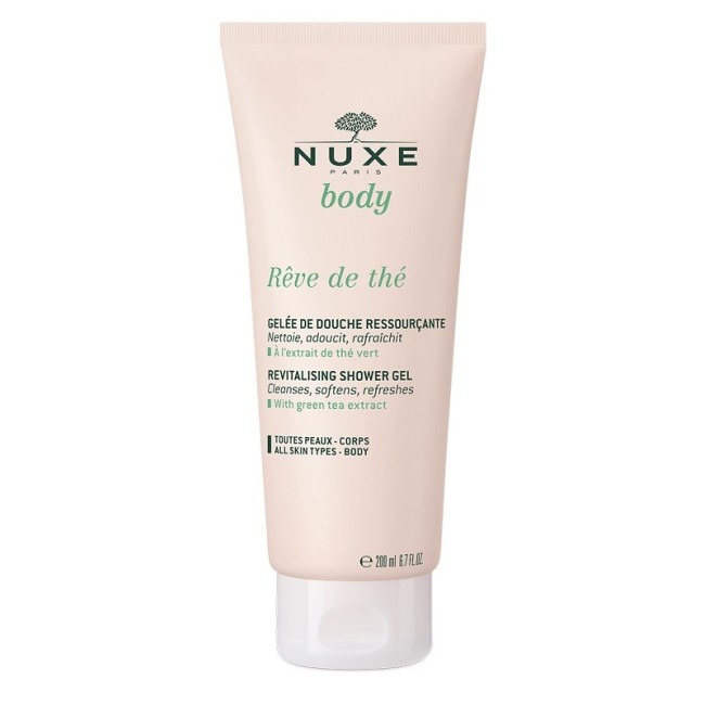 Nuxe reve de the' gel doccia rigenerante 