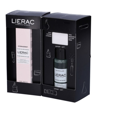 Lierac cofanetto Hydragenist Cof Occhi Acqua micellare e Pads