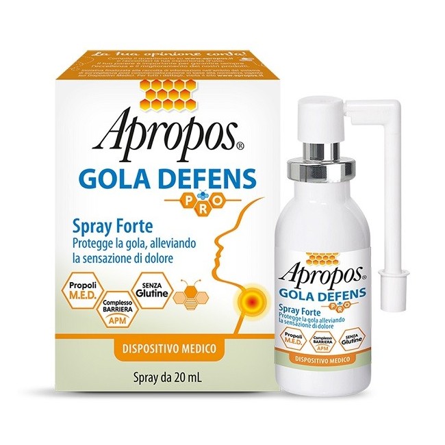 Desa Pharma Apropos Gola Defens Pro Spray No Alcol 20 Ml