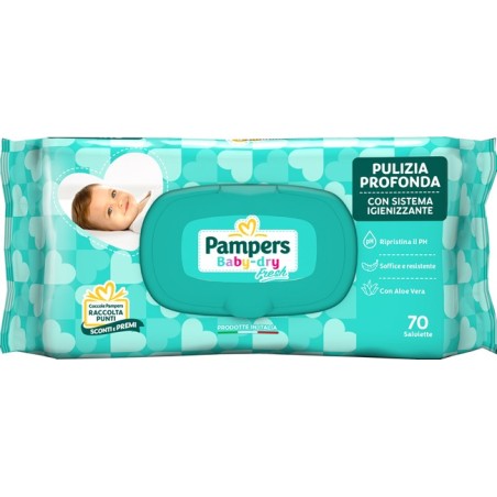 Pampers Wipes Baby Fresh 70 Pezzi