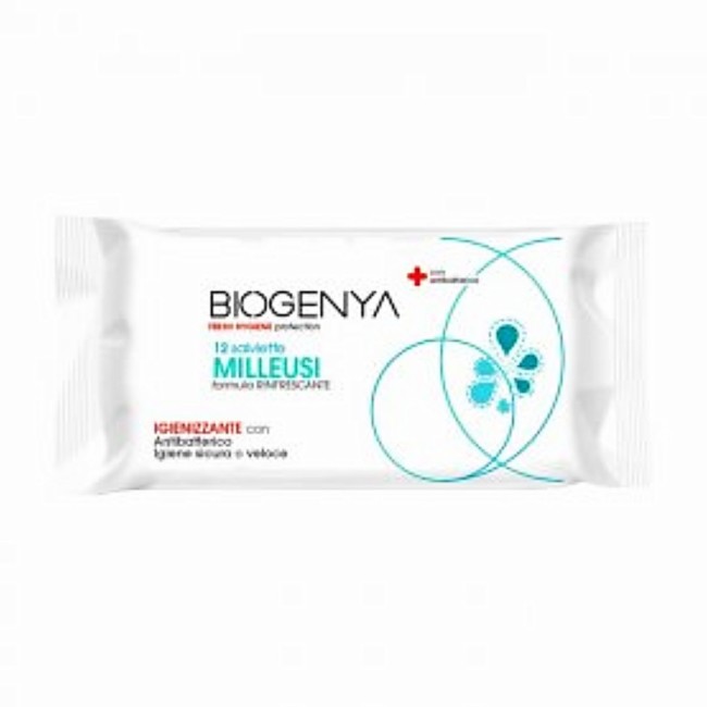 Biogenya fresh hygiene protection 12 salviette milleusi igienizzanti