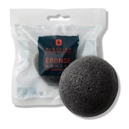 Erborian Charcoal Konjac Face Sponge spugna da bagno al carbone vegetale