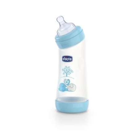 Chicco Biberon Angolato Tettarella Silicone 0m+ 250ml