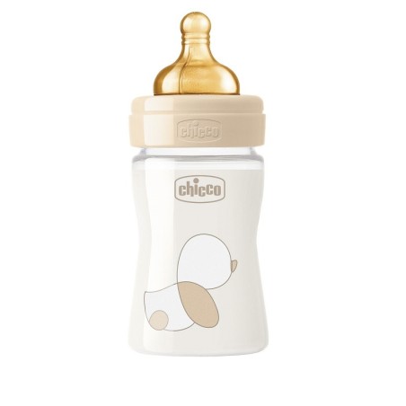 Chicco biberon vetro 1 foro unisex tettarella in caucciu' 150ml