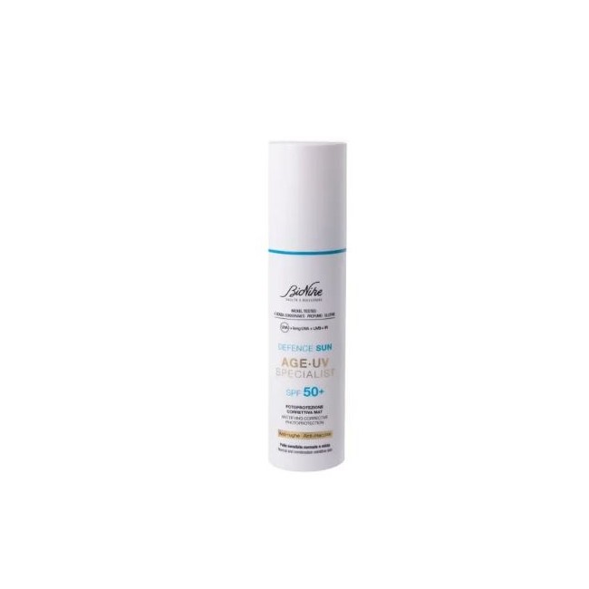 Bionike Defence Sun Age Uv Specialist 50+ Fotoprotezione Correttiva Mat 50 Ml