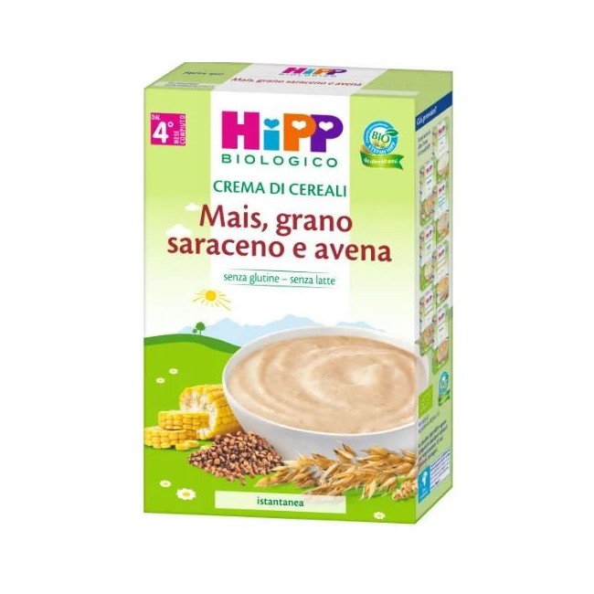 Hipp Italia Hipp Bio Crema Cereali Mais/grano Saraceno/avena 200 G