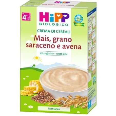 Hipp Italia Hipp Bio Crema Cereali Mais/grano Saraceno/avena 200 G