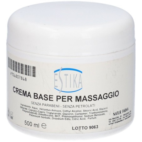 Natur farma crema base massaggio