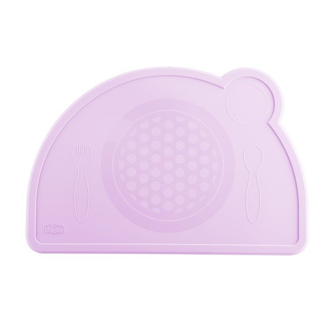 Chicco tovaglietta silicone rosa 1 pezzo