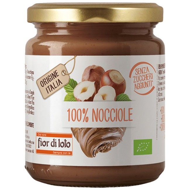 Biotobio Crema 100% Di Nocciole Tostate 