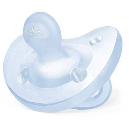 Chicco Gommotto Silicone Azzurro 