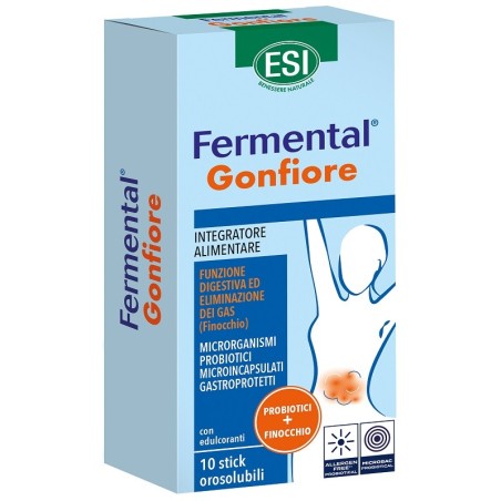 Fermental Gonfiore 10 Stick Orosolubili