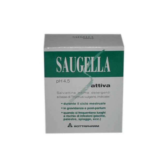 Saugella Attiva 15 Salviette Detergenti