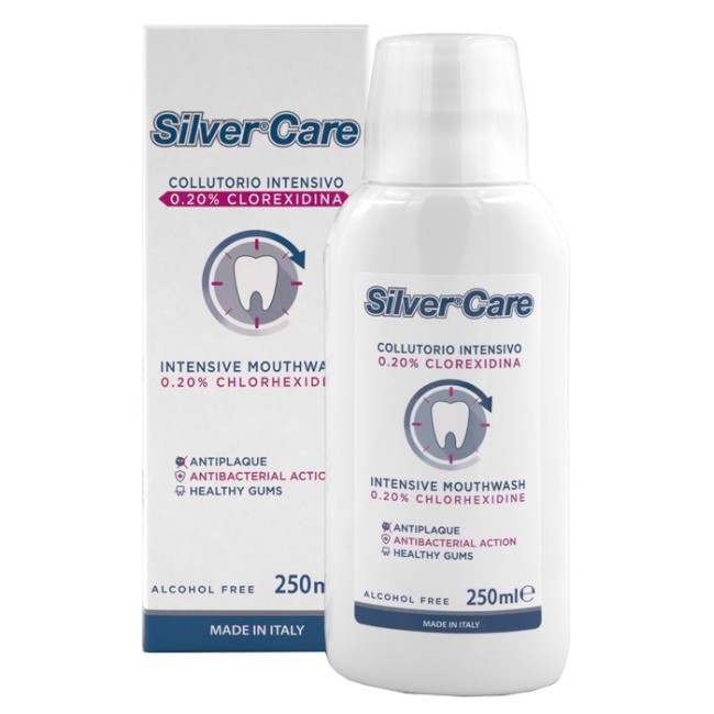 Silvercare Collutorio Alla Clorexidina 0,20% 250 Ml