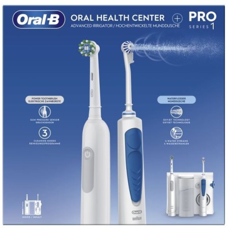 Oralb Oral center Idropulsore + Spazzolino Elettrico PRO 1