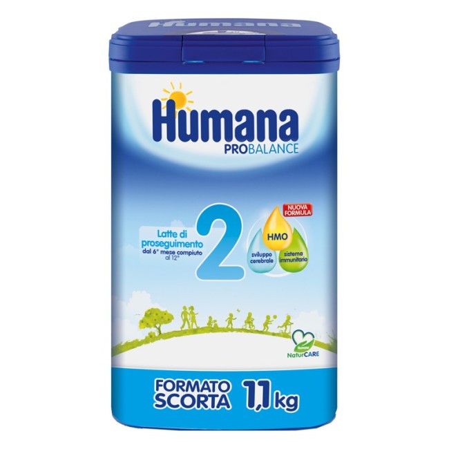 Humana 2 latte in polvere 1100g