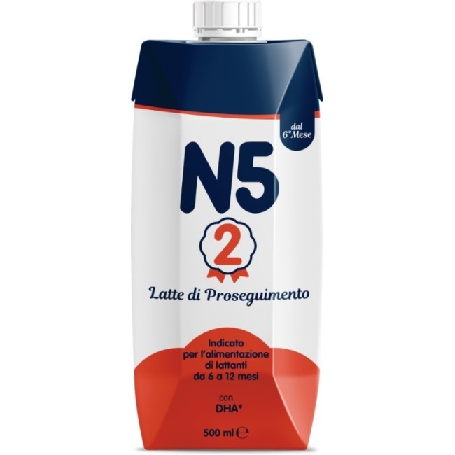 N5+2 Latte Uht 6 Mesi 500 Ml