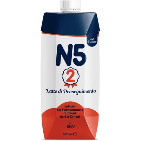 N5+2 Latte Uht 6 Mesi 500 Ml