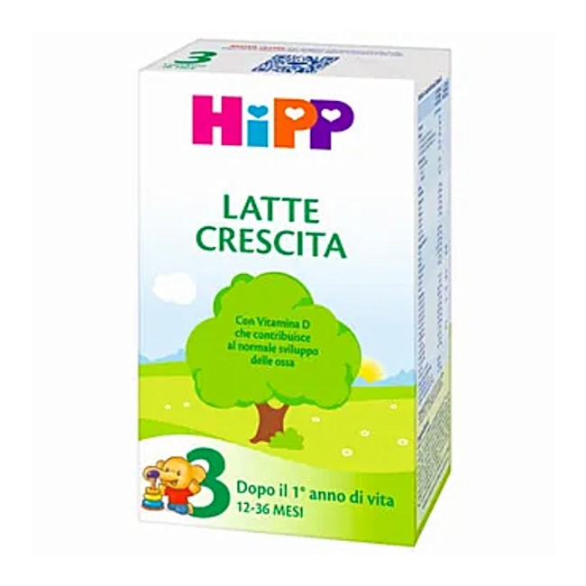 Hipp Latte 3 Per Crescita In Polvere 500g